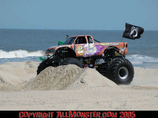 Monsters on the Beach Monster Truck Races & Truck Pulls - The