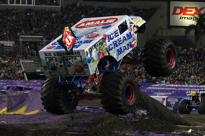 Monster Jam fun rolls into Orlando Florida after an awesome show in Tampa -  2 Boys + 1 Girl = One Crazy Mom