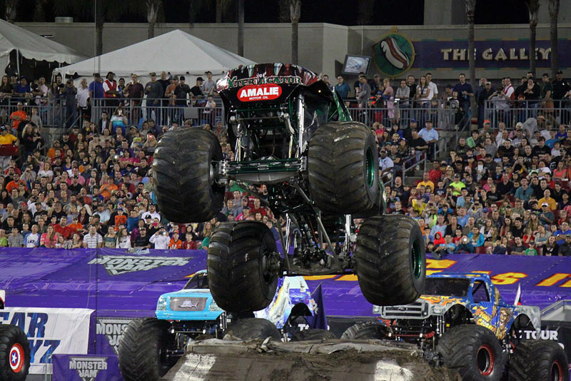 Monster Jam fun rolls into Orlando Florida after an awesome show in Tampa -  2 Boys + 1 Girl = One Crazy Mom